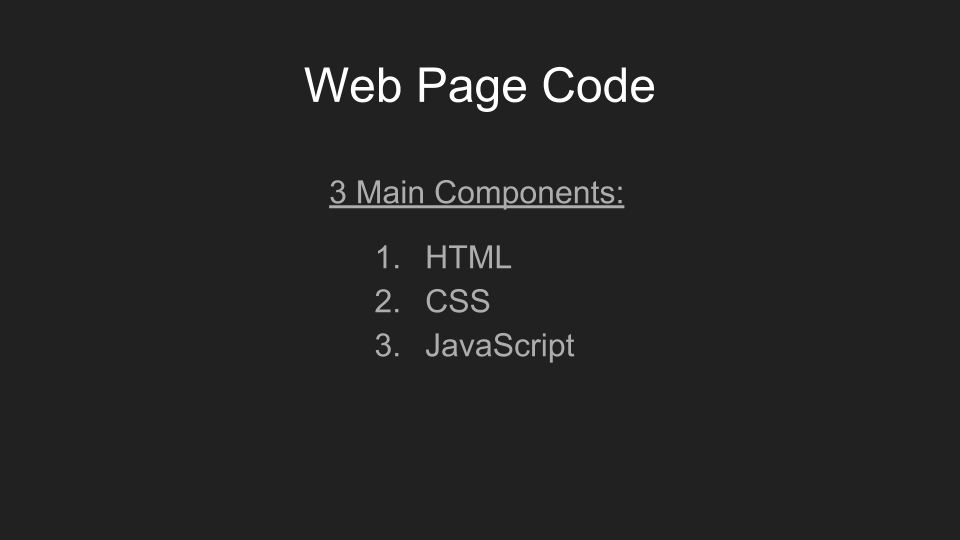 Chapter 1 - What’s in a Web Page?