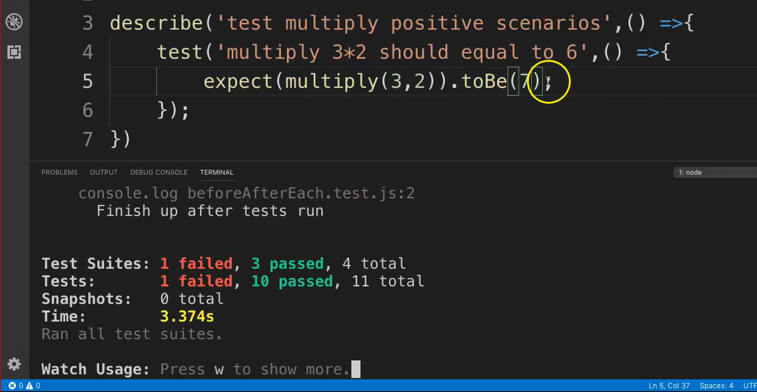 Chapter 7 - Running Specific Tests